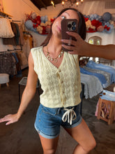 Load image into Gallery viewer, Buttercream Knit Vest