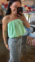 Load image into Gallery viewer, Mint Bubble Tube Top
