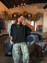 Load image into Gallery viewer, Black Boxy Tee
