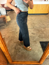 Load image into Gallery viewer, The Signature Wide Leg Denim - Black
