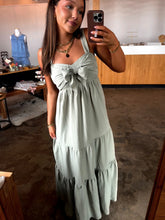 Load image into Gallery viewer, Sage Garden Party Dress
