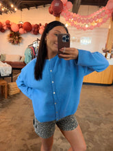 Load image into Gallery viewer, True Blue Cardigan
