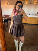 Load image into Gallery viewer, Brown Mini Dress

