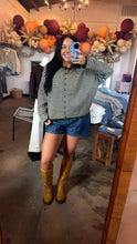 Load image into Gallery viewer, Olive and Cream Cardi
