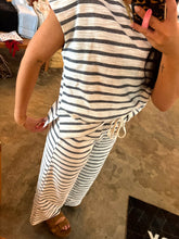 Load image into Gallery viewer, Everyday Navy Striped Set
