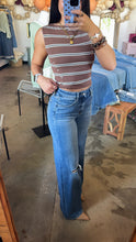 Load image into Gallery viewer, Olivia High Rise Wide Leg - Distressed
