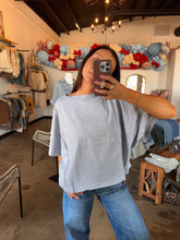 Load image into Gallery viewer, Boxy Short Sleeve Tee - Heather Gray
