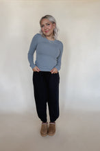 Load image into Gallery viewer, Long Sleeve Basic in Blue
