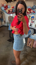 Load image into Gallery viewer, Ava A-Line Jean Shorts
