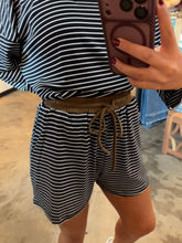 Load image into Gallery viewer, Sailor Brown Striped Set
