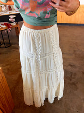Load image into Gallery viewer, Ivory Lace Skirt
