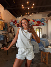 Load image into Gallery viewer, On The Go Sweat Short Set - Ash Grey
