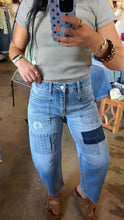 Load image into Gallery viewer, Patch Work Barrel Pants
