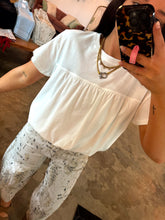 Load image into Gallery viewer, Simply Sweet Bubble Tee - White
