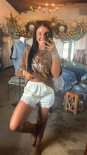 Load image into Gallery viewer, Ivory Lace Shorts
