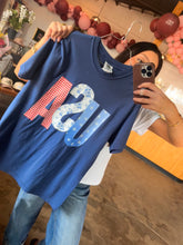 Load image into Gallery viewer, Navy USA Graphic Tee
