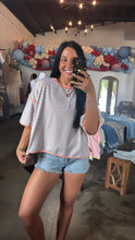 Load image into Gallery viewer, Cotton Candy Striped Tee
