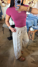 Load image into Gallery viewer, Striped woven pants
