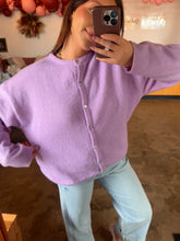 Load image into Gallery viewer, Lavender Love Cardi
