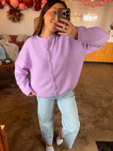 Load image into Gallery viewer, Lavender Love Cardi
