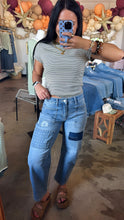 Load image into Gallery viewer, Patch Work Barrel Pants
