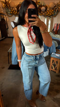 Load image into Gallery viewer, Embellished Barrel Jeans

