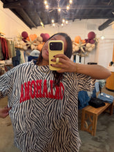 Load image into Gallery viewer, OU Zebra T-shirt
