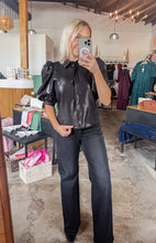 Load image into Gallery viewer, The Dally Black Trouser Jeans
