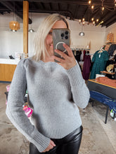 Load image into Gallery viewer, Chic Habits Grey Sweater

