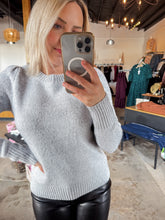 Load image into Gallery viewer, Chic Habits Grey Sweater
